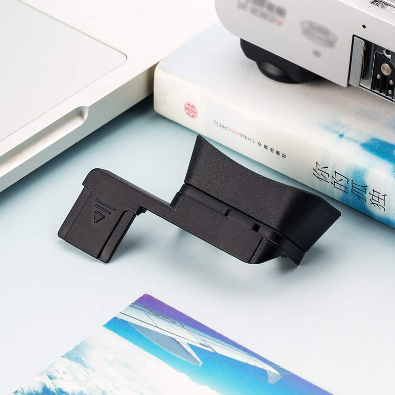 Soft Silicon Camera Viewfinder Eyecup Eyepiece Eyeshade for Fujifilm Fuji X100V Eye Cup Protector (Hot Shoe Mount Installation) / Fits X100V Only for X100V