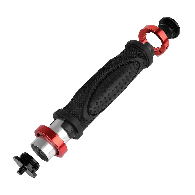 [AUSTRALIA] - ChromLives Camera Handle Grip Support Mount with Camera Wrist Strap Handlegrip Camera Stabilizer with 1/4'' Male Screw for Digital Video Camera Camcorder Action Camera LED Video Light Smartphone Handle Grip with Wrist 
