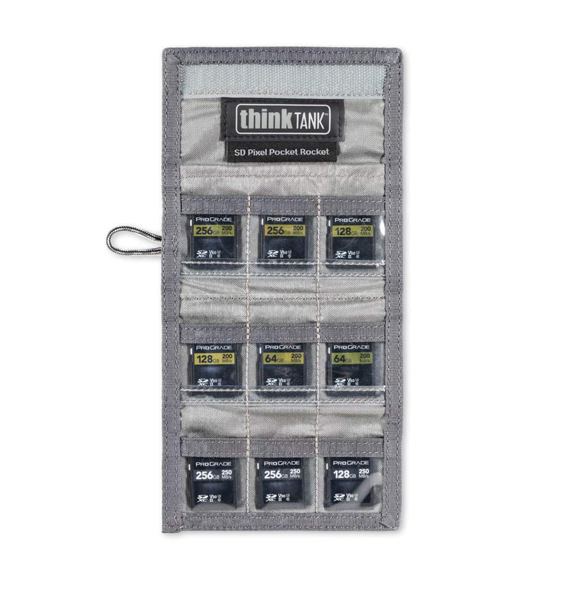 Think Tank Photo SD Pixel Pocket Rocket Memory Card Case (Black) Black