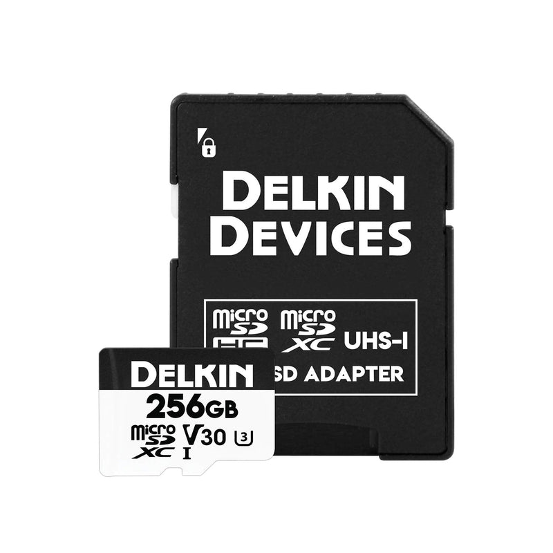 Delkin Devices 256GB Advantage microSDXC UHS-I (V30) Memory Card (DDMSDW660256)