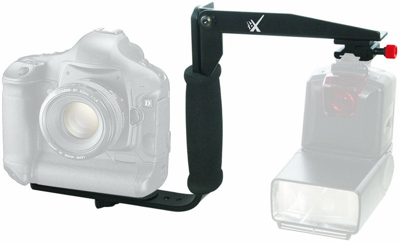 Xit XTRTFB 180Degree Quick Flip rotating Flash Bracket (Black)