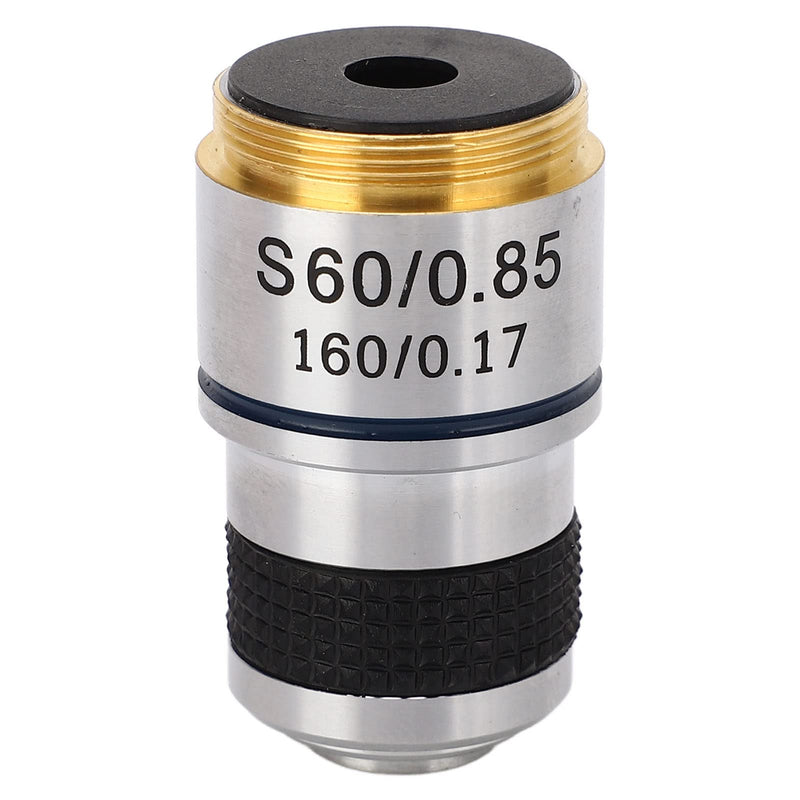 185 Objective Lens 60X Biological Microscope Achromatic Objective Lens RMS Thread for Chemical and Physical