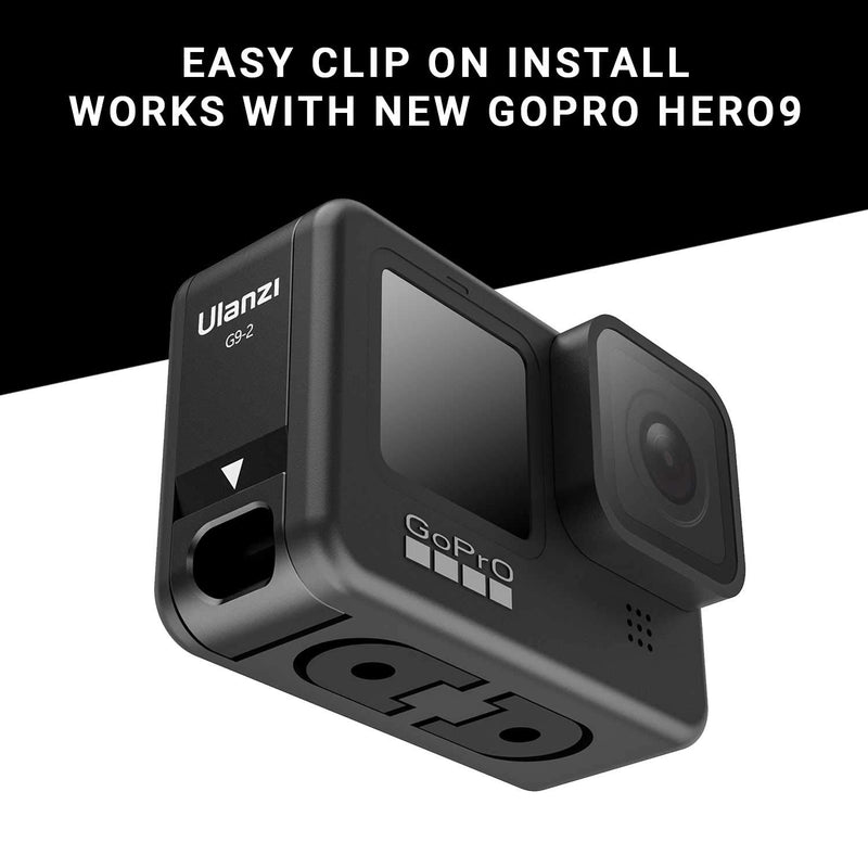 G9-2 Replacement Battery Cover Door for GoPro Hero9 Black with Open Port for Camera Charging