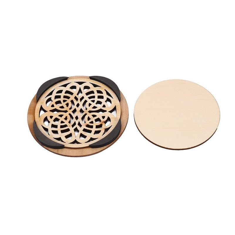 Guitar Soundhole Cover, Wood Guitar Sound Hole Block Pickup Sound Hole Block Halt Feedback Buster Prevention (#6) #6