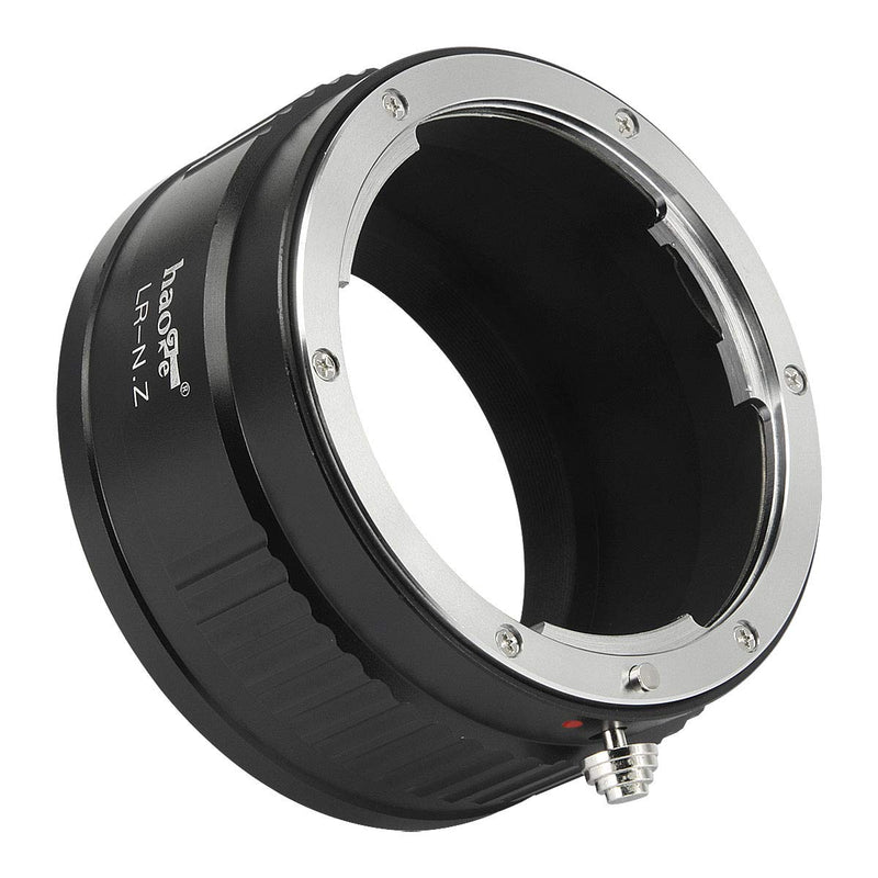 Haoge Manual Lens Mount Adapter for Leica R LR Lens to Nikon Z Mount Camera Such as Z7II Z6II Z6 Z7