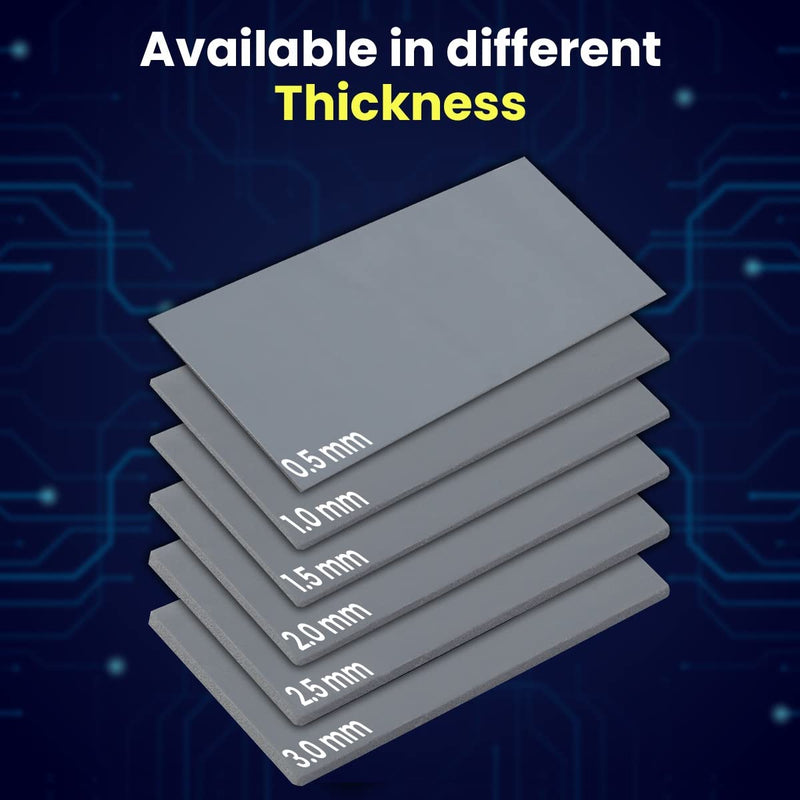Gelid Solutions GP-Extreme 12W-Thermal Pad 80x40 (2pcs) Excellent Heat Conduction, Ideal Gap Filler. Easy Installation. (80x40x2.5 (2pcs)) 80x40x2.5 (2pcs)