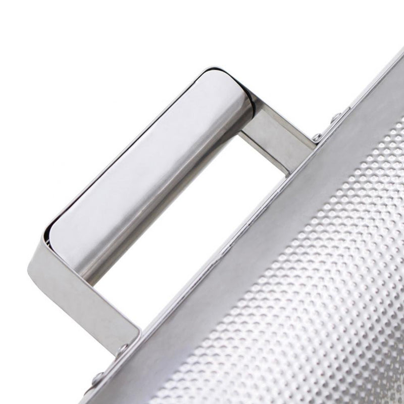 Musical Percussion Instrument Stainless Steel Metal Guiro with Scraper