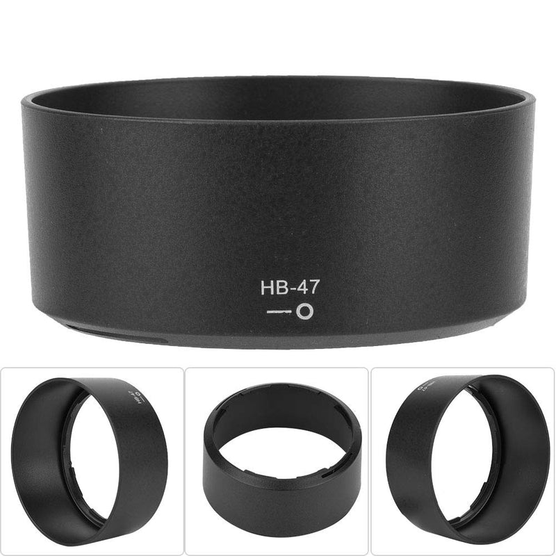 Mugast HB-47 Lens Hood, ABS Camera Mount Lens Hood for Nikon AF-S 50mm f/1.4G Lens