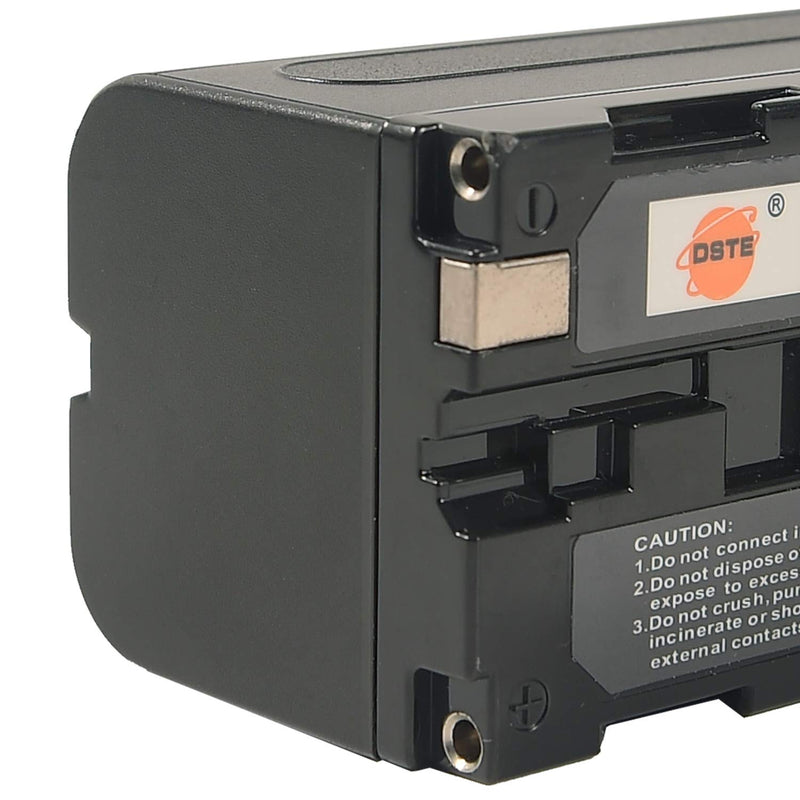 [AUSTRALIA] - DSTE Replacement for 2X NP-F750 Battery + DC01 Travel and Car Charger Adapter Compatible Sony CCD-TRV215 CCD-TR917 TR315 HDR-FX1000 HDR-FX7 HVR-V1U HVR-Z7U HVR-Z5U Camera as NP-F730 NP-F770 