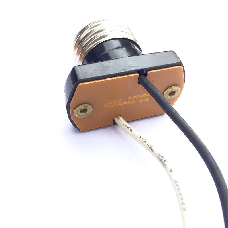 [AUSTRALIA] - Medium Edison E26 Base Pigtail socket- FINELED E26 Base Ceiling LED Retrofit Power Adapter - Pack of 12 