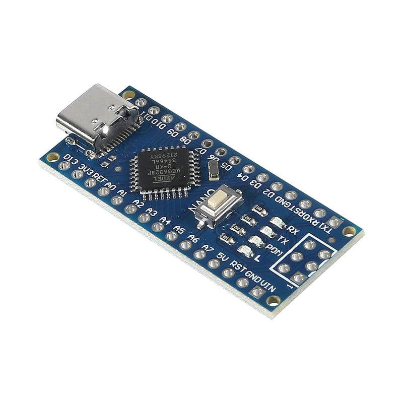 AITIAO 4Pcs Nano V3.0 ATmega328P Module CH340G 5V 16M Micro Controller Board Type-C Connection Compatible with Arduino Nano V3.0,Not Welded Module