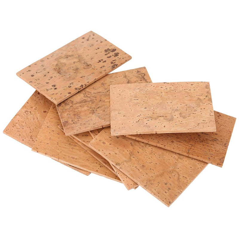 [AUSTRALIA] - Yosoo Health Gear Universal Sax Neck Corks, Neck Cork Sheet for Alto/Soprano/Tenor Saxophone, Joint Cork Sheet Replacement Instrument Accessories, 10PCS 