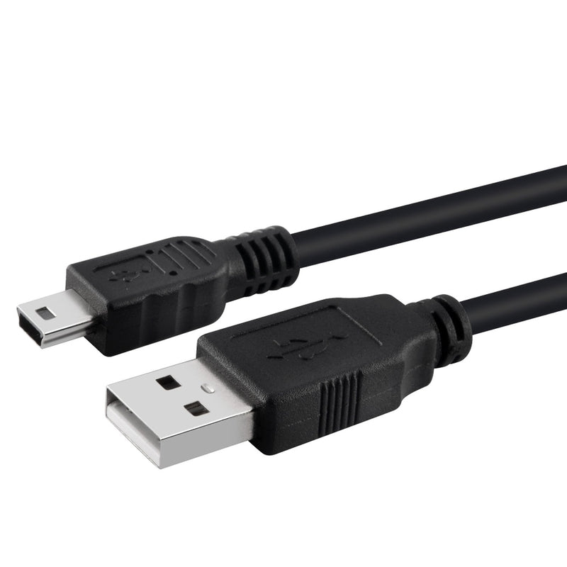 USB 2.0 a to 5-pin Mini B Cable - 10ft / 3m for Sandisk Sansa Clip 1gb 2gb 4gb