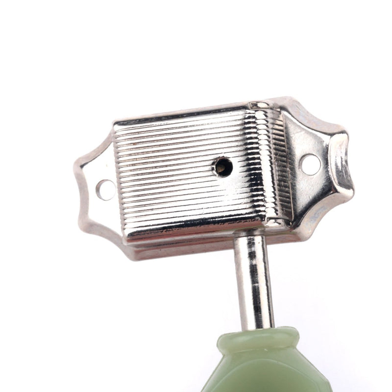 [AUSTRALIA] - Musiclily Pro 3+3 Vintage Guitar Tuners String Tuning Pegs Keys Machine Heads for Gibson Les Paul Style Electric and Acoustic Guitar,Nickel with Keystone Button Nickel 