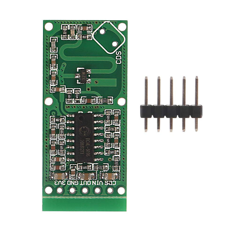 Aitrip 8pcs Microwave Radar Sensor RCWL-0516 Switch Module Human Board Induction Board Detector 5-7M Detection Distance 4-28V Compatible with Arduino Raspberry PI,Human Rat Cat Detector