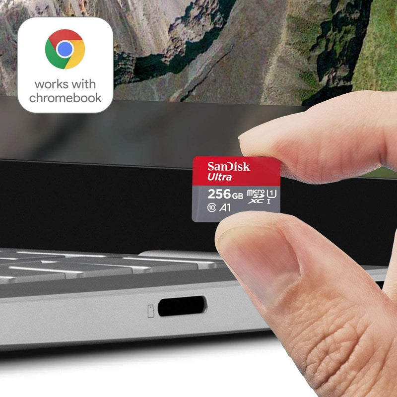 SanDisk 64GB Ultra microSD UHS-I Card for Chromebooks - Certified Works with Chromebooks - SDSQUA4-064G-GN6FA