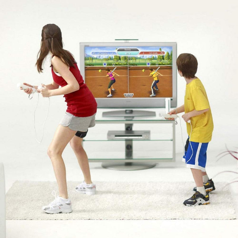 [AUSTRALIA] - ZeroStory 2 Packs Wireless Controller and Nunchuck for Wii and Wii U Console, Gamepad with Silicone Case and Wrist Strap (Red and Blue) Red and Blue 