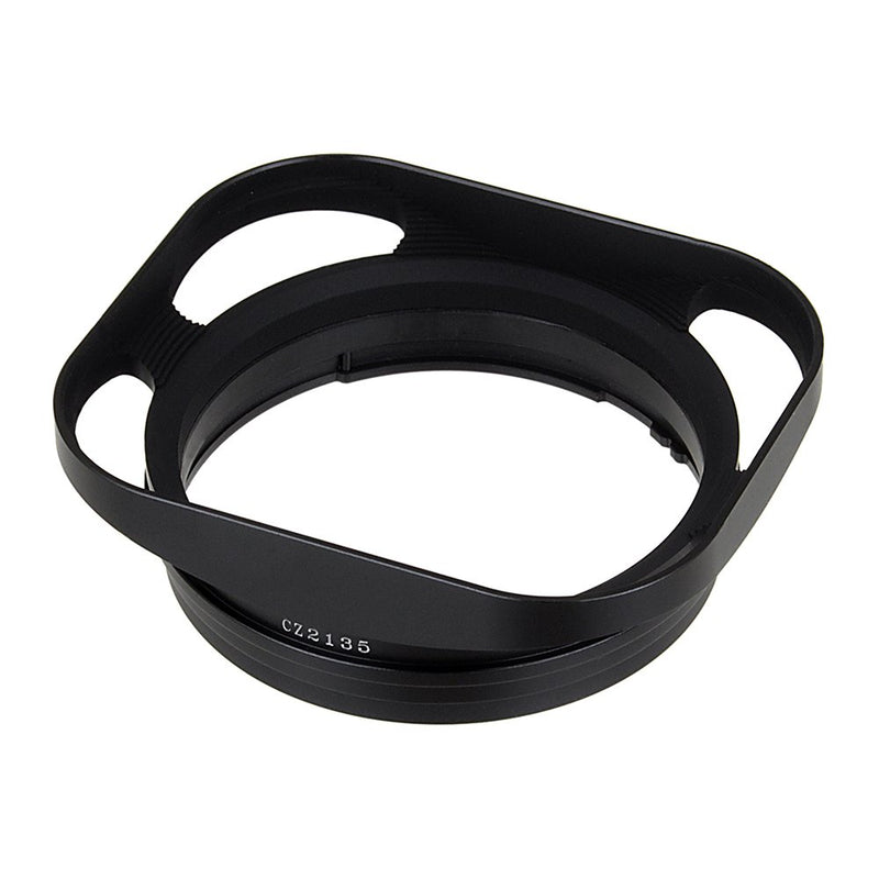 Fotodiox Pro Rangefinder Inspired Lens Hood Compatible with Sony RX1 / RX1 R / RX1 RII and Various Sony E-Mount Lenses - All Metal Rangefinder Style Hood (Replaces Sony LHP-1 Hood)