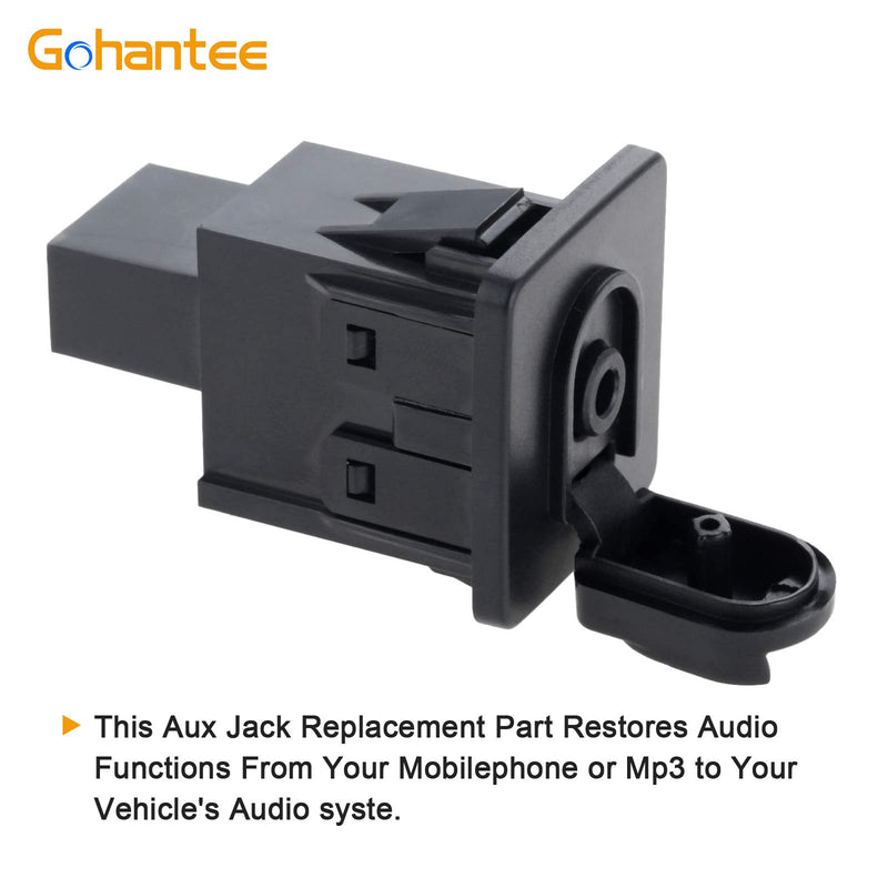 [AUSTRALIA] - gohantee Auxiliary Input Jack Accord Aux Port for Honda Accord CROSSTOUR Pilot Auxiliary Input Jack Assembly 39112-TA0-A01 