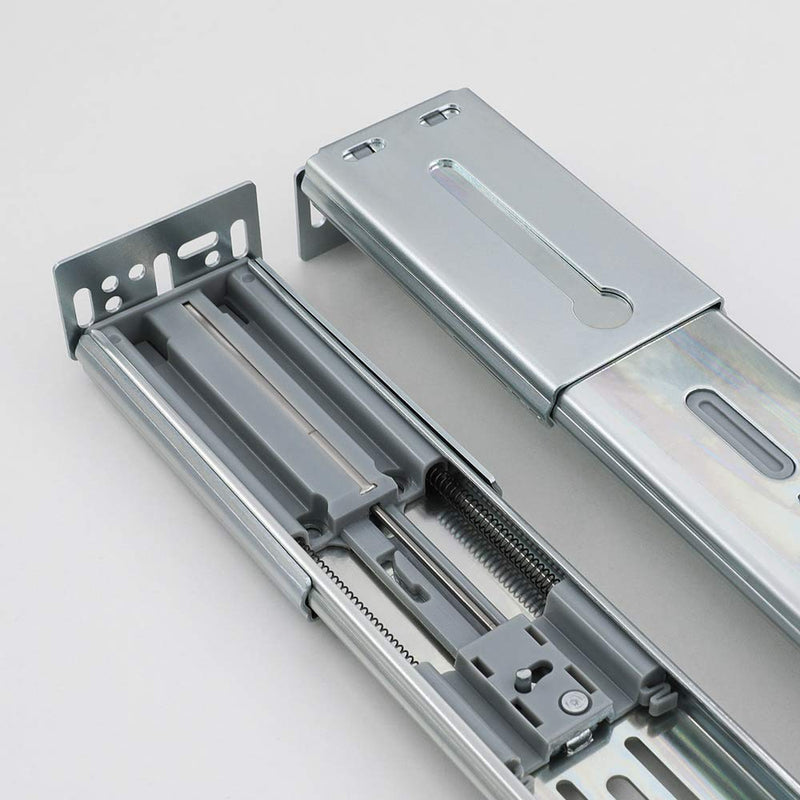 5 Pairs Rear Mounting Brackets for Drawer Slide - LONTAN B4502 Cabinet Drawer Bracket Drawer Track Guide Kitchen Replacement Parts for 1.77 inch(45mm) Width Furniture Gildes Rear Mount Brackets 5pair