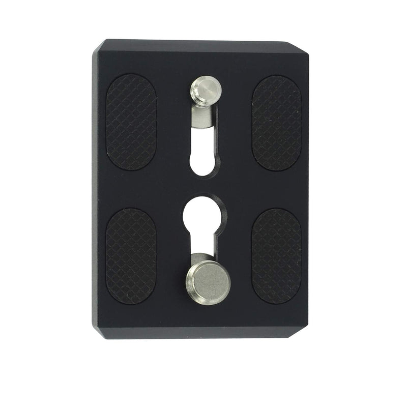 [AUSTRALIA] - Haoge HQR-SC-N Camera Quick Release Plate for Sachtler Video DV 8/100, DV10 3+3, DV10 5+5, FSB6T, FSB8T, FSB-10T Tripod Fluid Head Replace Touch & Go Plate S,Canon EF 600mm f/4L is III USM Lens 