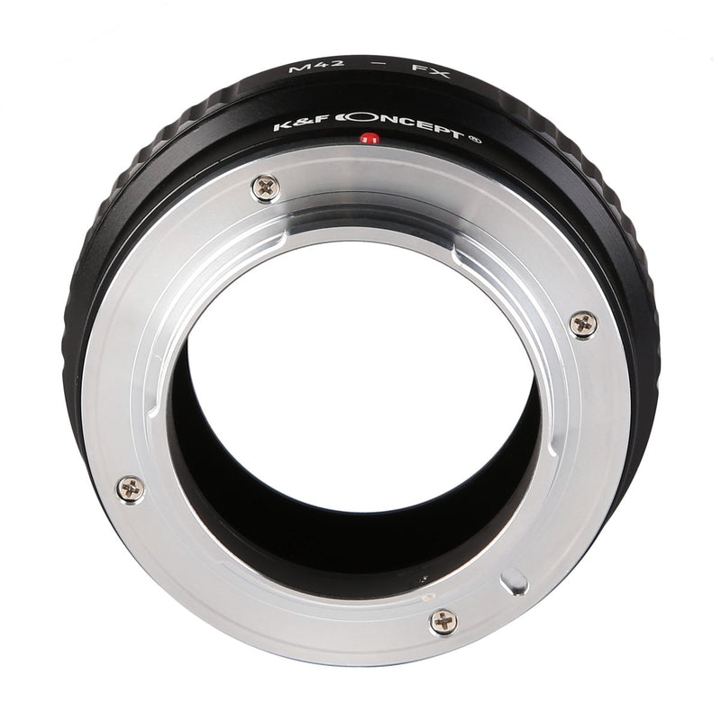 K&F Concept Lens Adapter M42 to Fuji X Compatible with M42 Mount Lens to Fujifilm Fuji X-Series X FX Mount Mirrorless Camera Body