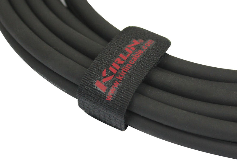 [AUSTRALIA] - Kirlin Cable MP-280-20/BK - 20 feet - XLR to XLR Microphone Cable Black PVC Jacket 