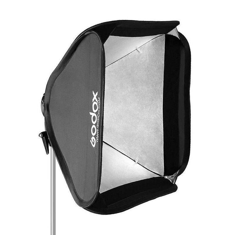 Godox 24"x24"/60cmx60cm Portable Collapsible Softbox Kit for Camera Photography Studio Flash fit Bowens Elinchrom Mount 24''x24'' Softbox