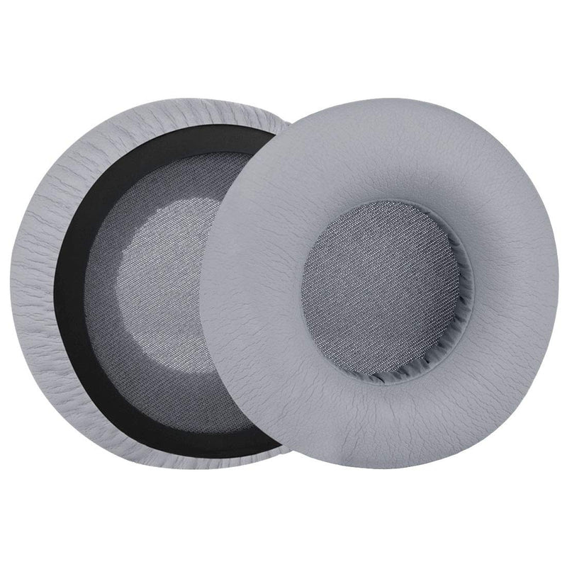 [AUSTRALIA] - Geekria QuickFit Replacement Ear Pads for Monster DNA On-Ear Headphones Earpads, Headset Ear Cushion Repair Parts (Grey) Grey 