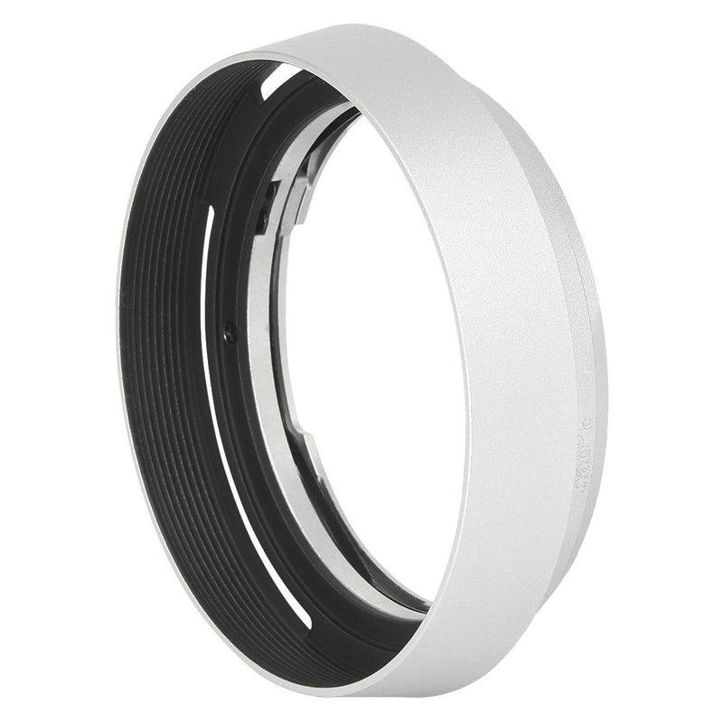 Haoge LH-ZM36 Bayonet Metal Round Lens Hood Shade Compatible with Carl Zeiss Distagon T 1.4/35 35mm f1.4 f/1.4 ZM Lens Silver Round - Silver