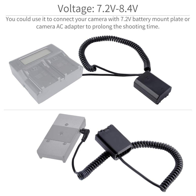 FEELWORLD F5, MA5, F6, ANDYCINE A6, Sony NP FZ100 Dummy Battery Compatible for Sony Alpha A7III, A7RIII, Sony A9 Digital Cameras Designed