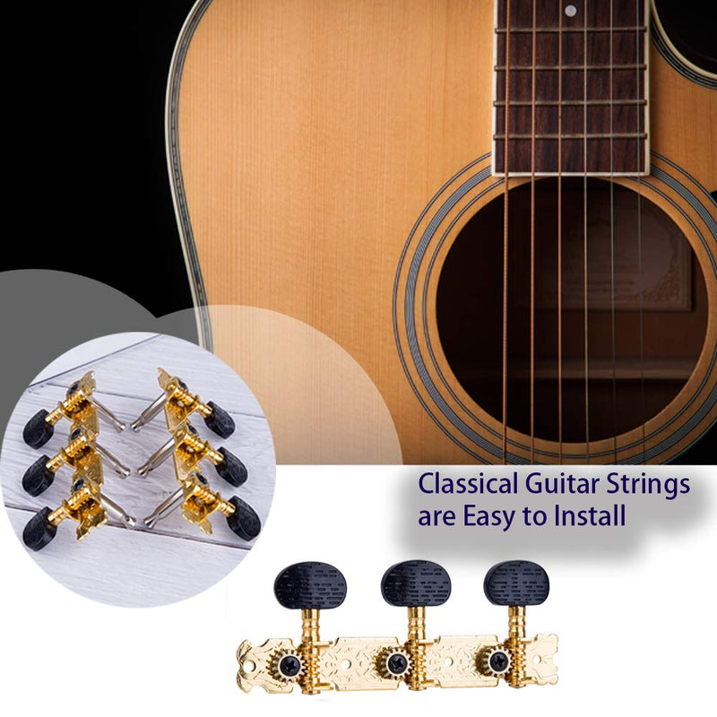1 Pair Classical guitar tuning buttons Machine Heads Tuner for Electric or Acoustic Guitar