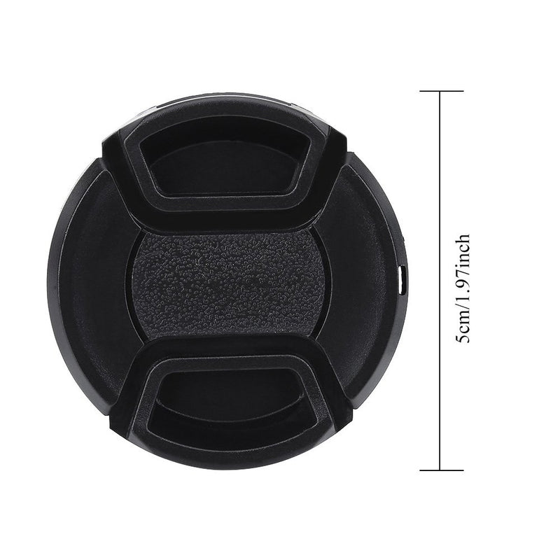 Acouto ES-62II Camera DSLR Lens Hood for Canon 50mm f/1.8 II with Lens Cap for Nikon 50mm 1.8D Lens, for Nikon 50mm 1.4D Lens