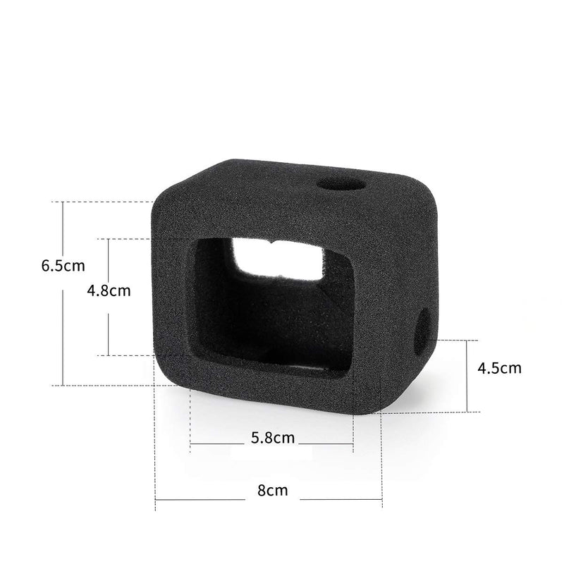 Taisioner Windslayer Cover Housing Frame Case for GoPro Hero 5 Hero 6 Hero 7 Black Video Noise Reduction HERO 5 6 7 Windslayer