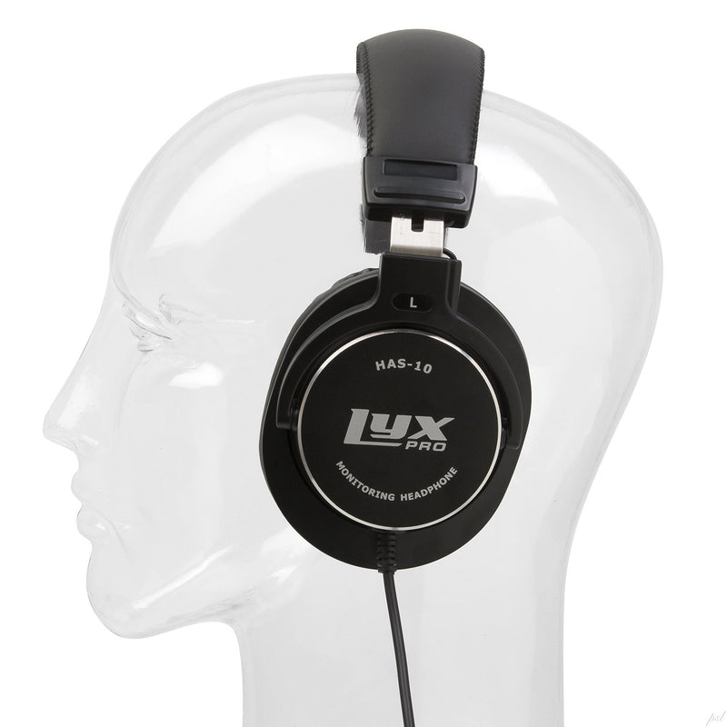 [AUSTRALIA] - LyxPro HAS-10 Closed Back Over Ear Professional Studio Monitor And Mixing Headphones,Music Listening,Piano,Sound Isolation, Lightweight And Flexible Wired 