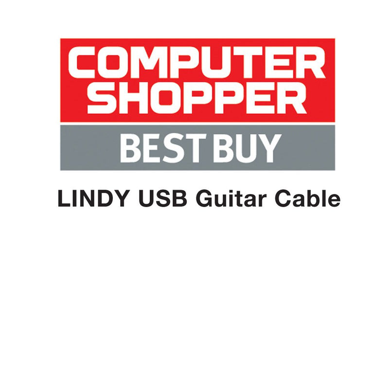 LINDY USB Guitar Cable 5m