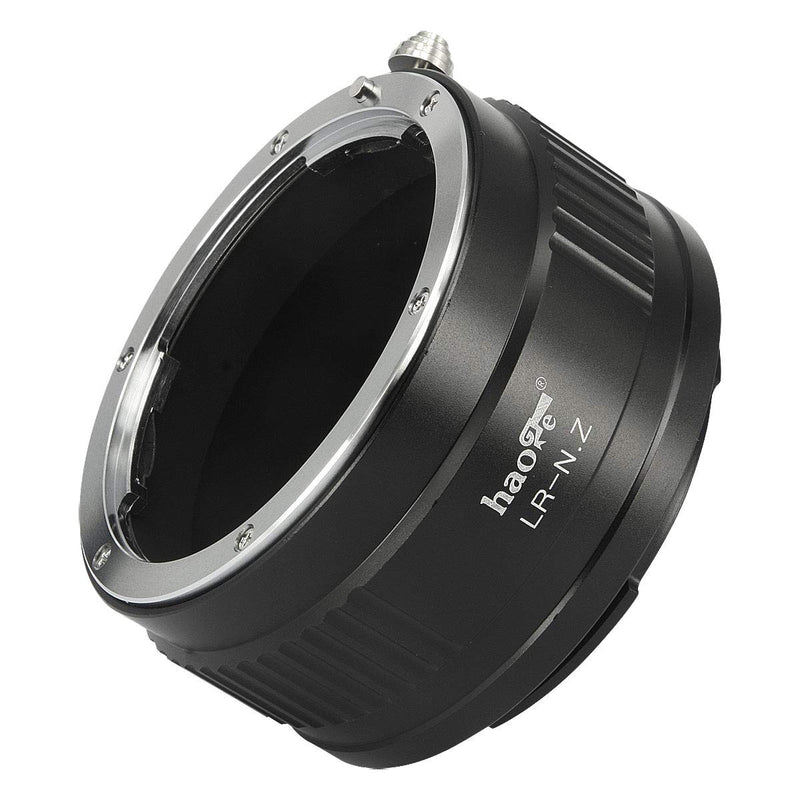 Haoge Manual Lens Mount Adapter for Leica R LR Lens to Nikon Z Mount Camera Such as Z7II Z6II Z6 Z7