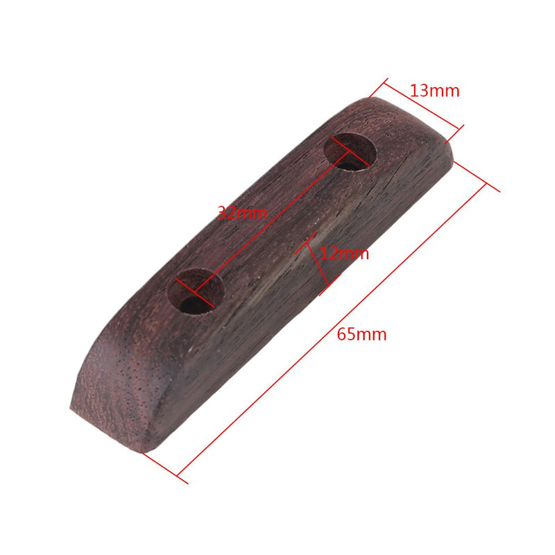 Yibuy Bass Guitar Padauk Thumb Rest Finger Rest Thumbrest with Screws Set of 2