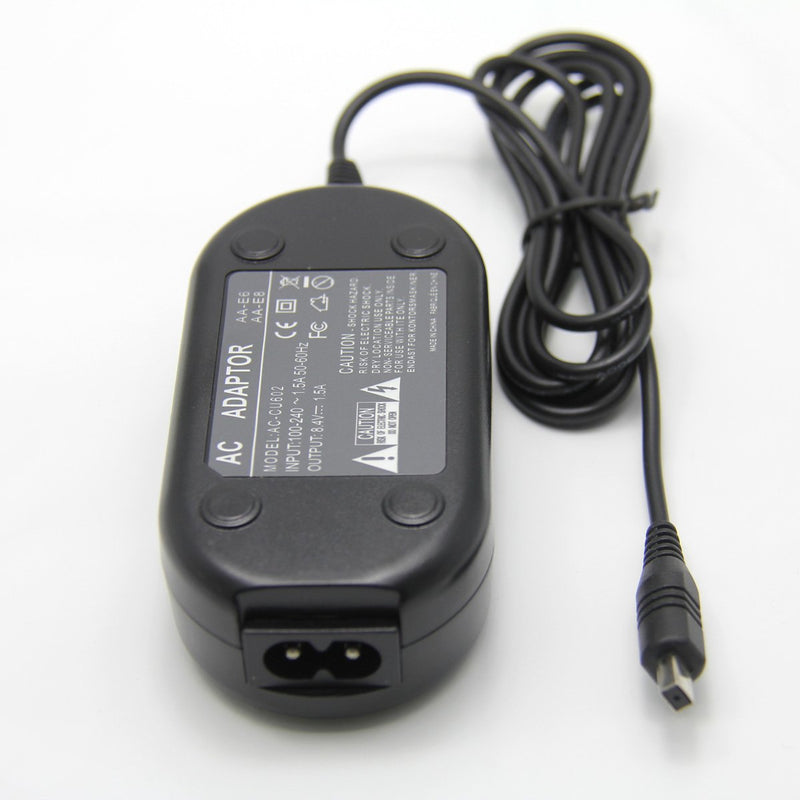 Glorich AA-E6A AA-E8 Replacement AC Power Adapter/Charger for Samsung Camcorders SMX-F34BN, HMX -H100N/XAA SC-D180 SC-D24 D27 SC-D29 SC-D33 D34 SC-D39 SC-D5000 SC-D86 D87 and More