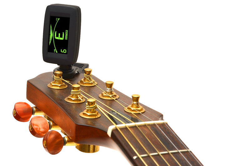 Elagon (AT-200B) Clip-On Multi-Instrument Tuner. Multi Tuning Modes for Guitar, Bass and Chromatic Tuning For All Other Instruments/Non-Standard Tunings. A Simple, Great Looking, Reliable Tuner.