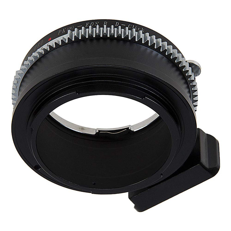 Fotodiox Pro Lens Mount Adapter Compatible with Pentax K Auto Focus Mount (PK AF) DSLR Lenses to Canon RF (EOS-R) Mount Mirrorless Camera Bodies Pentax K AF