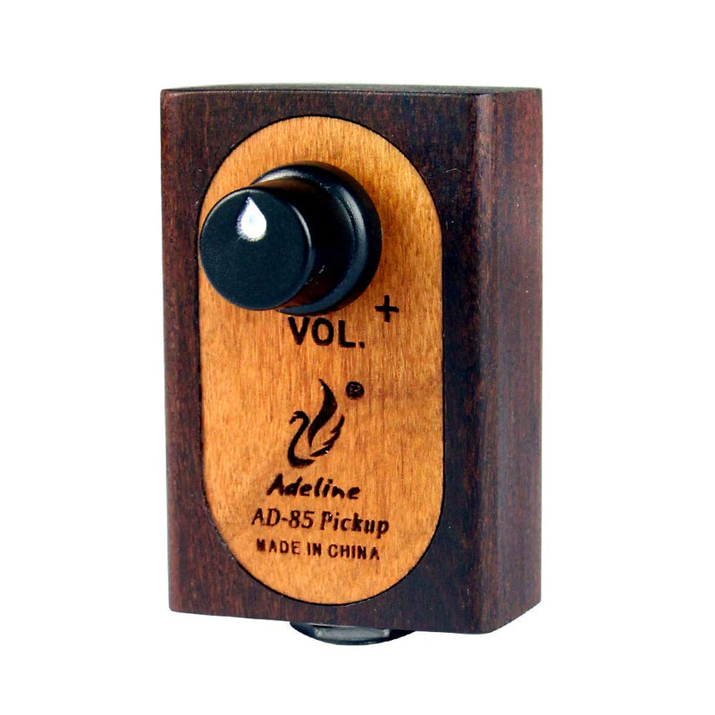 Adeline piezo transducer pickup very convenient for Acoustic Classical Guitar Ukulele Violin Cello Mandolin Banjo etc,The sound clear,warm and crisp.With volume control, no guitar drilling