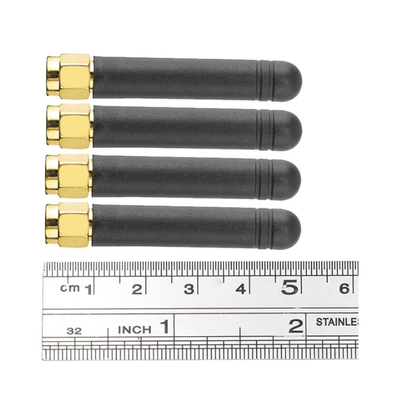 Wishiot 3PCS LoRa Antenna 915MHz 2dBi U.FL IPEX to SMA Connector for ESP32 Lora Board Lora32u4 II WiFi Lora32 10cm 3PCS 915MHz