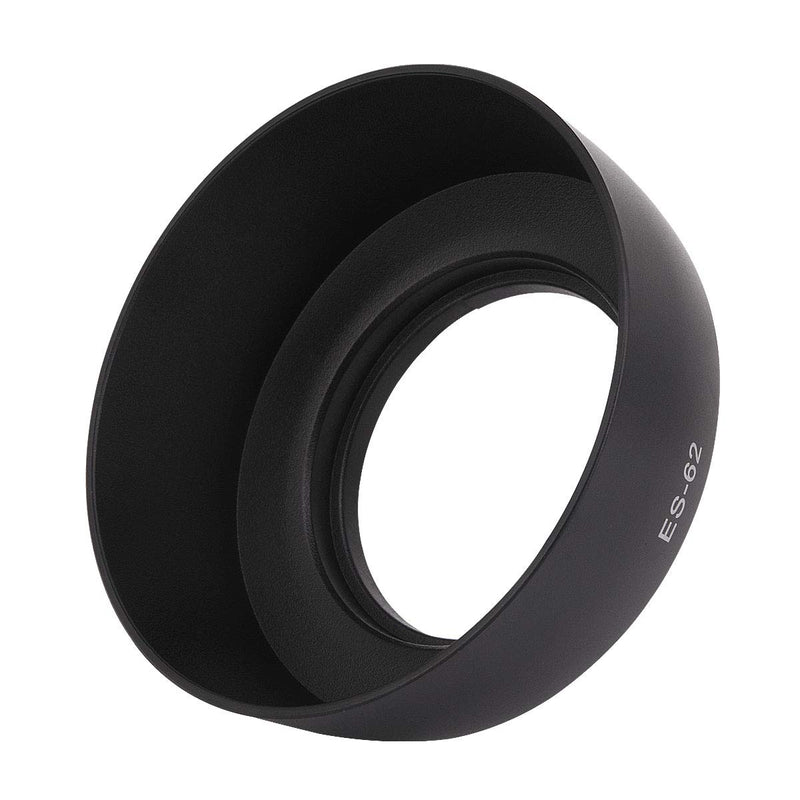 Haoge Lens Hood Compatible with Canon EOS EF 50mm f/1.8 II Lens Replaces Canon ES-62