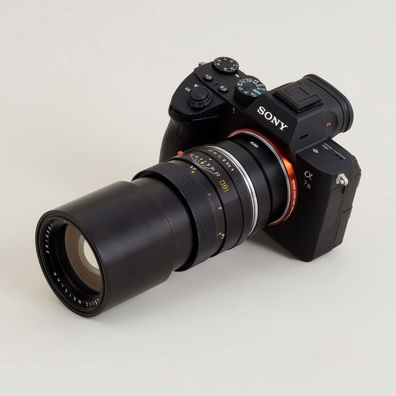 Urth Lens Mount Adapter: Compatible with Leica R Lens to Sony E Camera Body