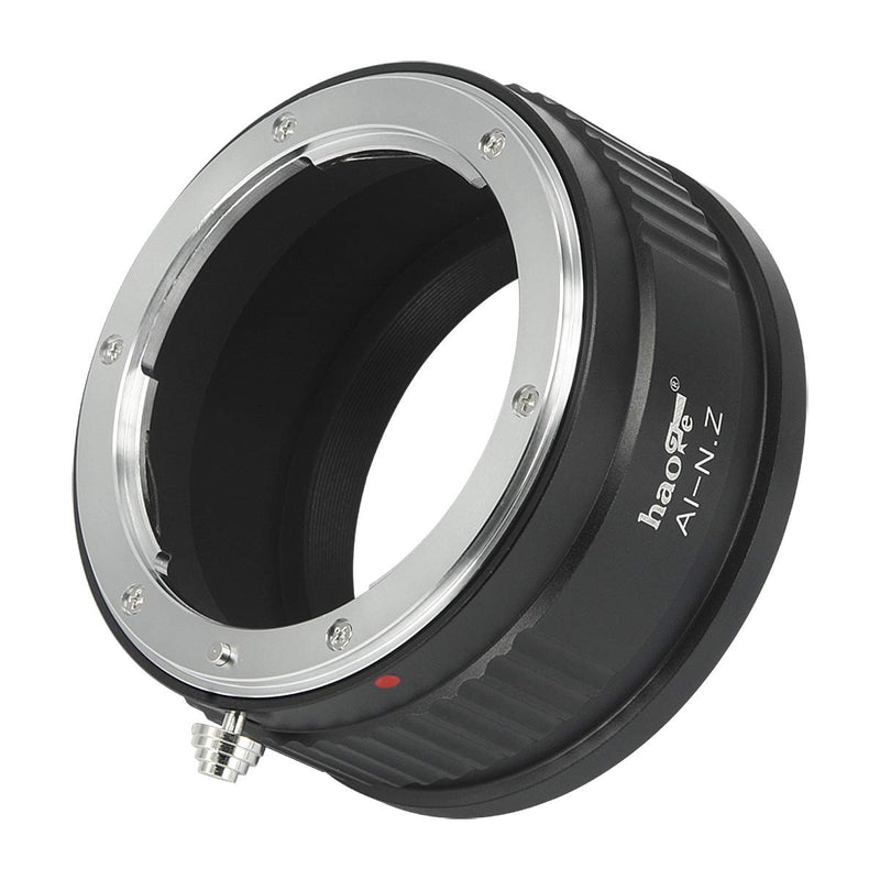Haoge Manual Lens Mount Adapter for Nikon Nikkor F/AI/AIS/D Lens to Nikon Z Mount Mirrorless Camera Such as z6ii z7ii Z6 Z7