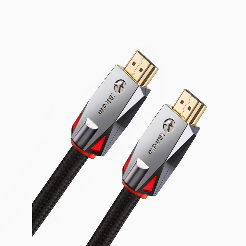 4K HDR HDMI Cable 10 Feet, 18Gbps 4K 120Hz, 4K 60Hz(4:4:4, HDR10, HDCP 2.2) 1440p 144Hz and ARC, High Speed Ultra HD Cord 26AWG Pure Copper HDMI Cable