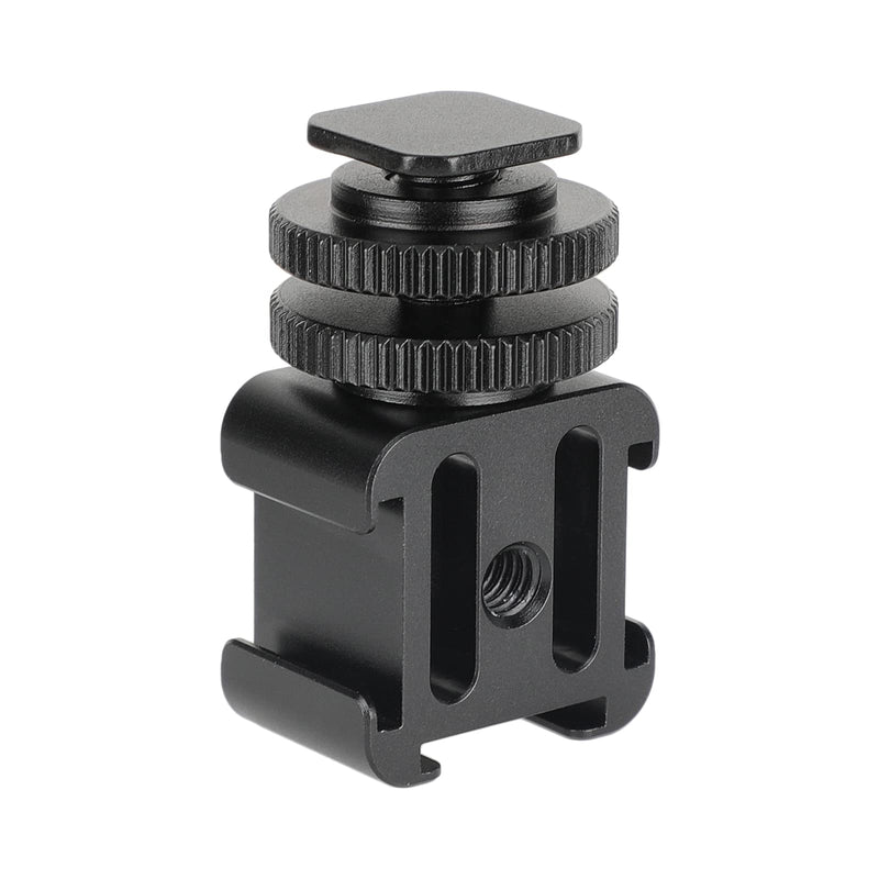 CAMVATE 3-Way Cold Shoe Mount Bundle with Adjustable Shoe Mount Adapter - 2890