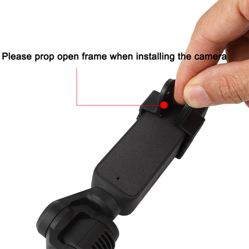 Neck Mount Holder Compatible with DJI Pocket 2 and DJI Osmo Pocket 1, with Frame Extension Arm POV Chest Holder Acceeories for First-View Shooting