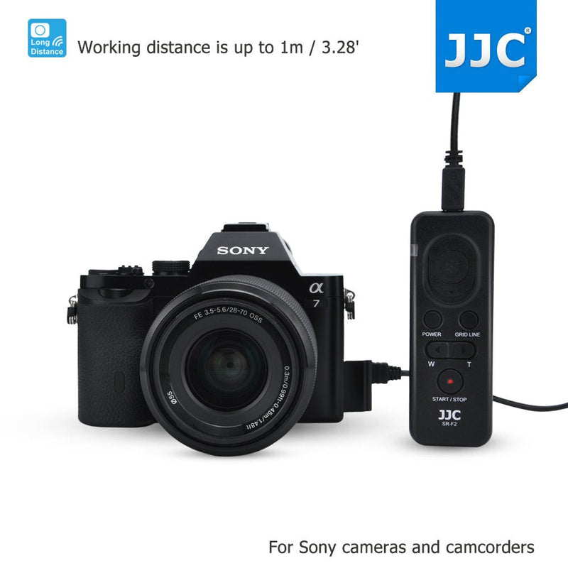 [AUSTRALIA] - JJC Camera Shutter Video Remote Control for Sony A7IV A7 IV III II ZV-1 A7RIV A7R III II A7SIII A7SII A7R A7S A9 II A1 A6600 A6500 A6400 A6300 A6100 A6000 RX10 RX100 VII VI VA V IV Replac Sony RM-VPR1 
